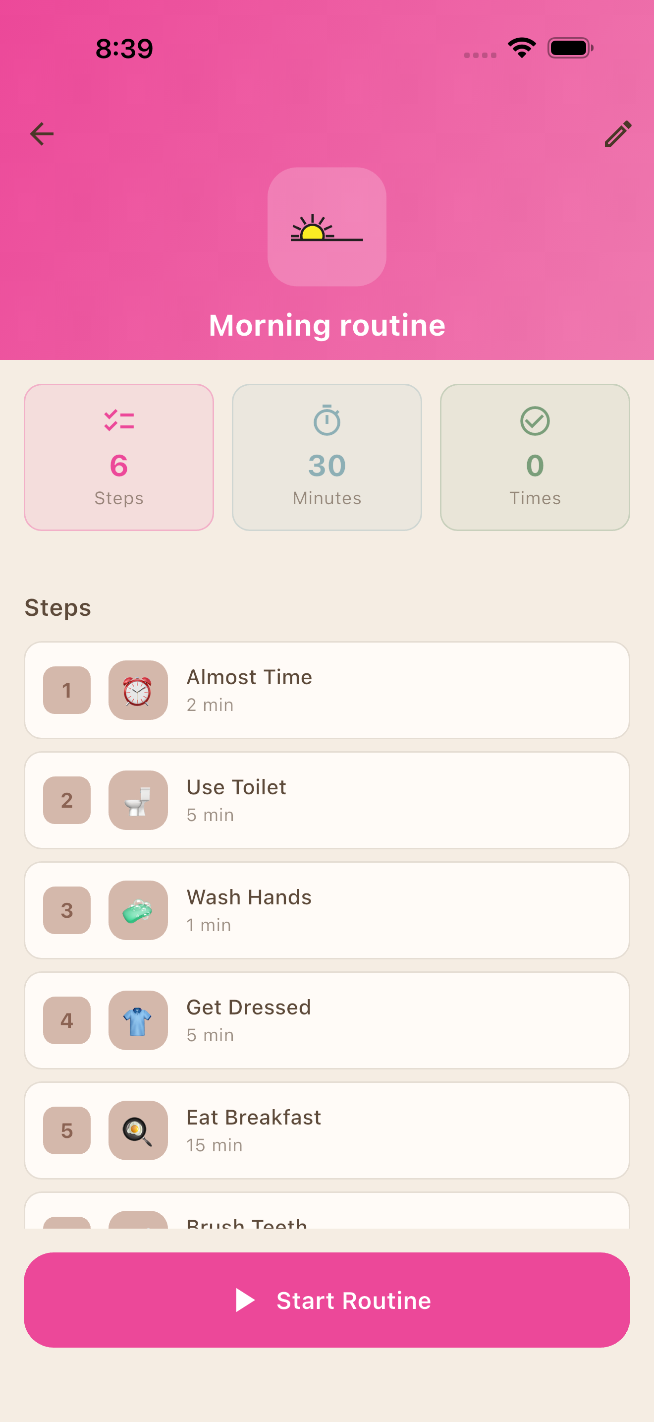 Building a day plan with activities